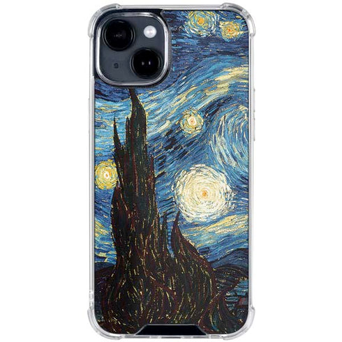 van Gogh - The Starry Night by Van Gogh iPhone 15 Clear Case